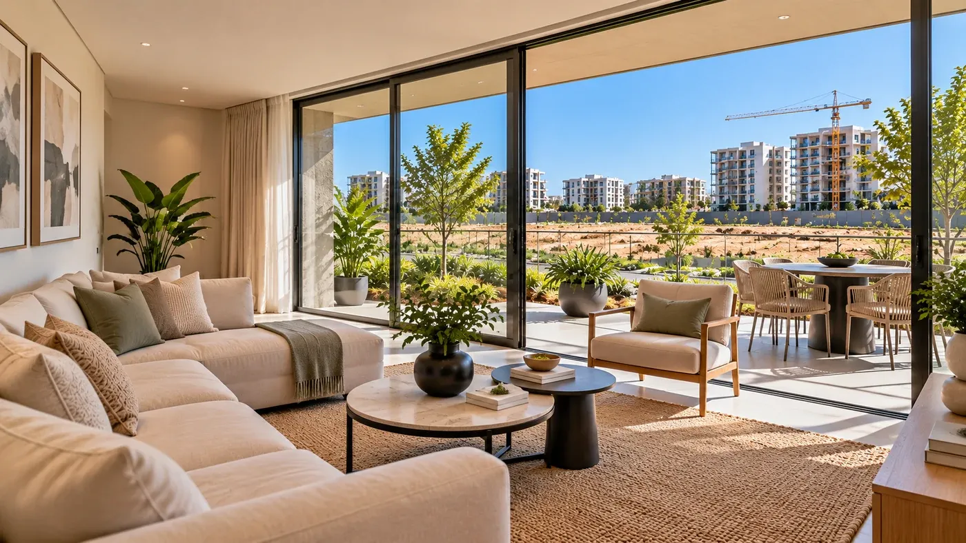 Apartamento modelo para proyectos inmobiliarios