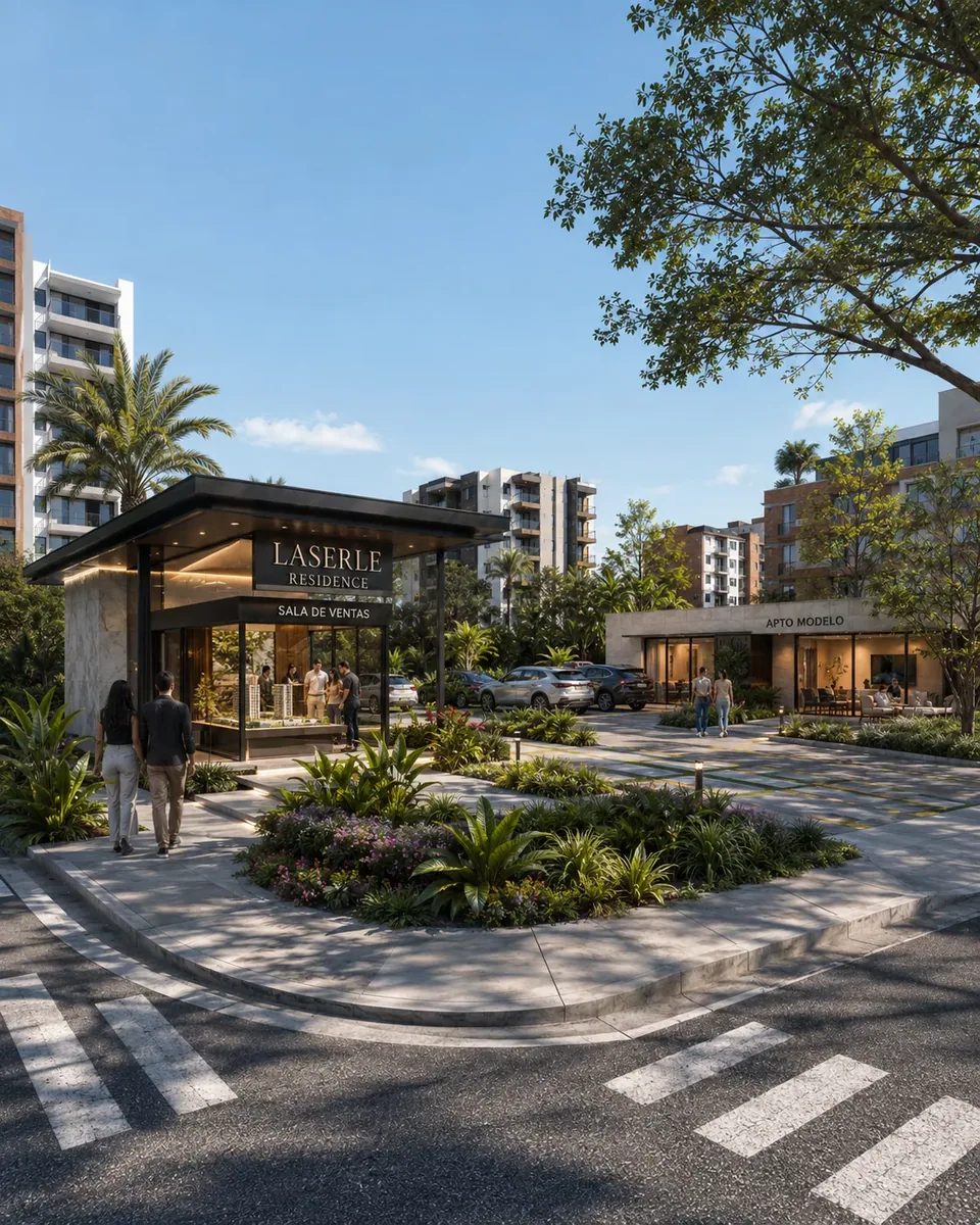 Acceso comercial y continuidad paisajística
